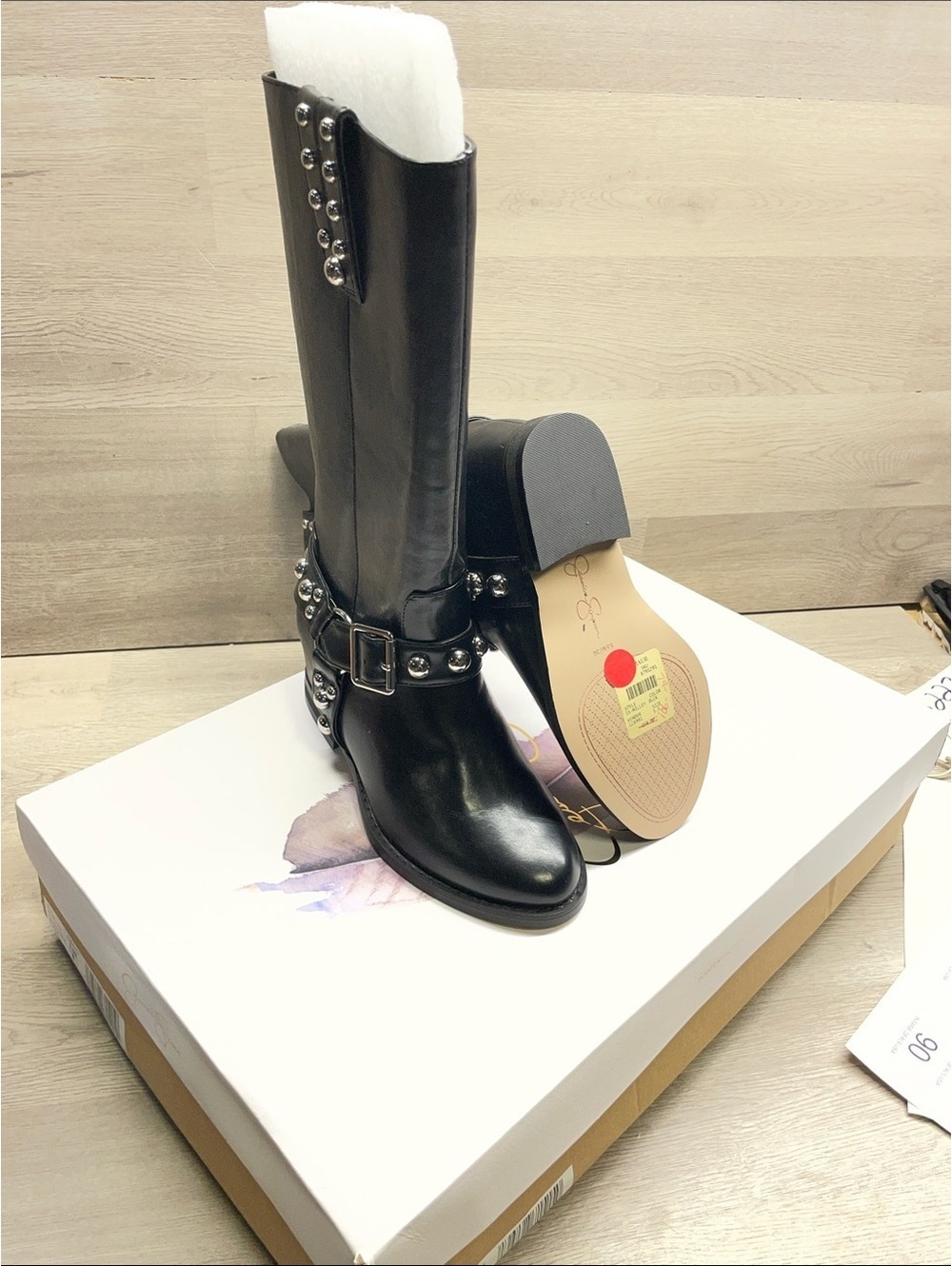 Jessica Simpson Black Boots JS-Milley #62